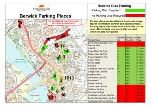 Car parking in Berwick
